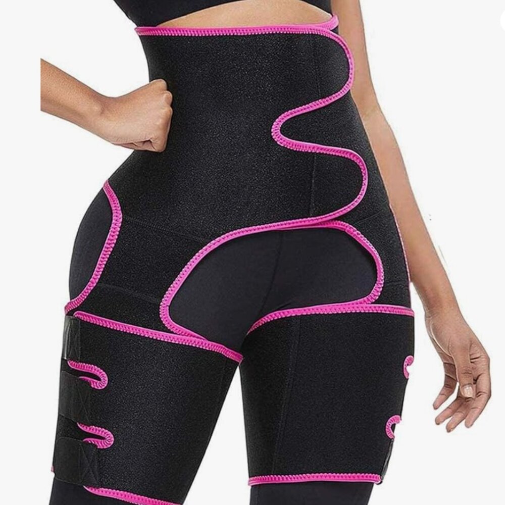 Waist Trainer 3-in-1 Thigh Trimmer Belt